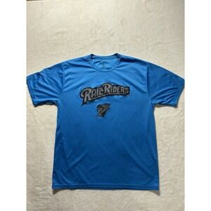 Rail Riders New York Yankee Triple A Affiliate T Shirt Men's Size XL